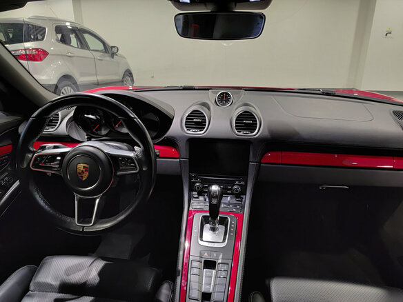 2017 Porsche Boxster IV 718 (982), красный - вид 13