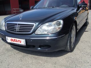 2000 Mercedes-Benz S-Класс 600 Long IV (W220), синий, 950000 рублей, вид 1