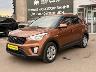 2020 Hyundai Creta I Рестайлинг, коричневый, 1655000 рублей, вид 3