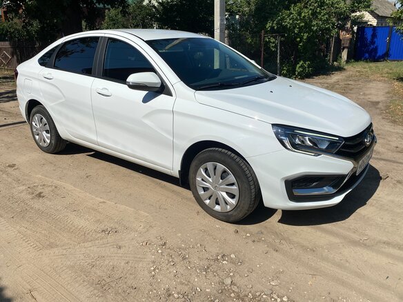 2023 Lada (ВАЗ) Vesta I Рестайлинг (NG), белый, 1200000 рублей - вид 3