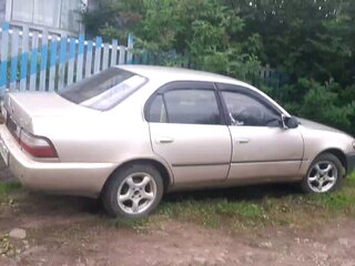 1994 Toyota Corolla VII (E100), золотистый, 220000 рублей, вид 4