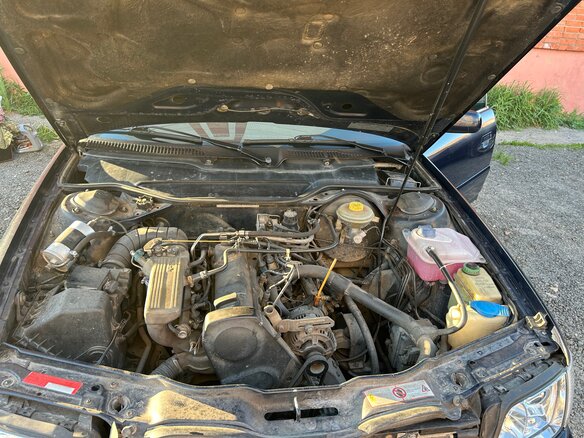 1995 Audi A6 I (C4), синий, 450000 рублей - вид 7