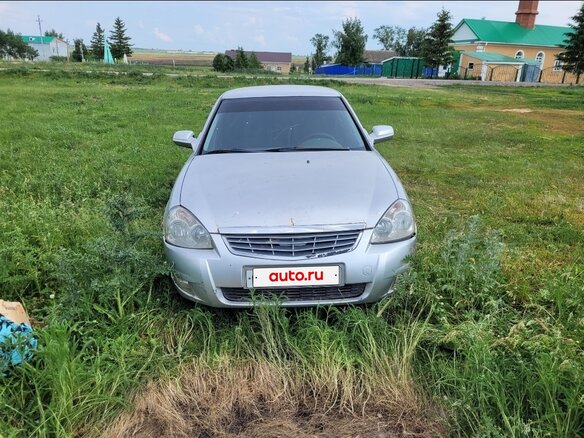 2008 Lada (ВАЗ) Priora I, серебристый, 130000 рублей