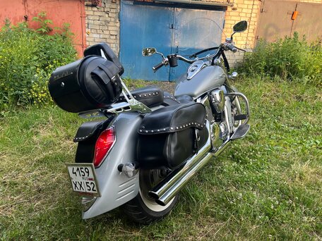 2005 Honda VTX 1300, серебристый, 650000 рублей, вид 4