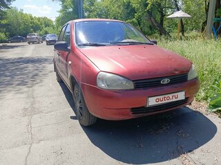 2006 Lada (ВАЗ) Kalina I, красный, 185000 рублей, вид 2