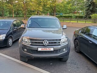 2013 Volkswagen Amarok Double Cab full-time I, серый, 1700000 рублей, вид 2