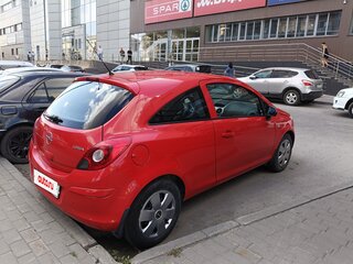 2008 Opel Corsa D, красный, 380000 рублей, вид 3
