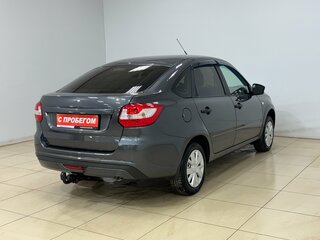 2019 Lada (ВАЗ) Granta I Рестайлинг, серый, 470000 рублей, вид 4