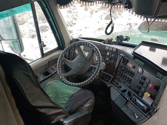 2001 Freightliner Century Class, зелёный, 1700000 рублей - вид 15
