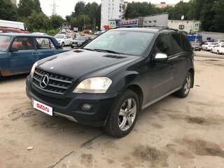 2008 Mercedes-Benz M-Класс 350 II (W164) Рестайлинг, чёрный, 950000 рублей, вид 1