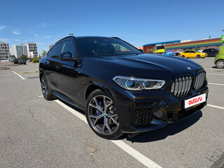 2021 BMW X6 40i III (G06), синий, 9100000 рублей, вид 2