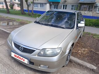2003 Mazda 323 VI (BJ) Рестайлинг, серый, 210000 рублей, вид 1