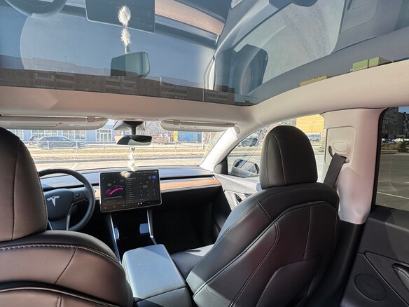 2020 Tesla Model Y Long Range I, чёрный - вид 12