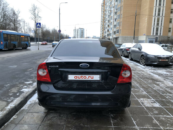 2009 Ford Focus II Рестайлинг, чёрный - вид 5