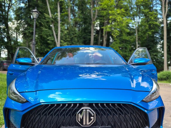 2021 MG 5 II, синий, 1530000 рублей - вид 1