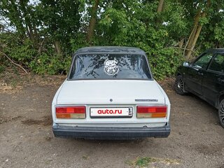 2004 Lada (ВАЗ) 2107, белый, 160000 рублей, вид 2