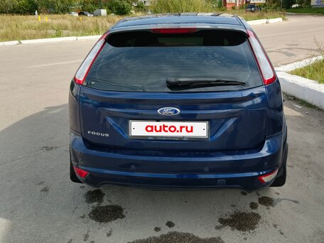 2010 Ford Focus II Рестайлинг, синий, 465000 рублей, вид 4