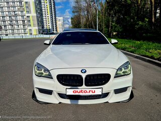 2015 BMW 6 серии Gran Coupe 640i xDrive III (F06/F13/F12) Рестайлинг, белый, 3100000 рублей, вид 4
