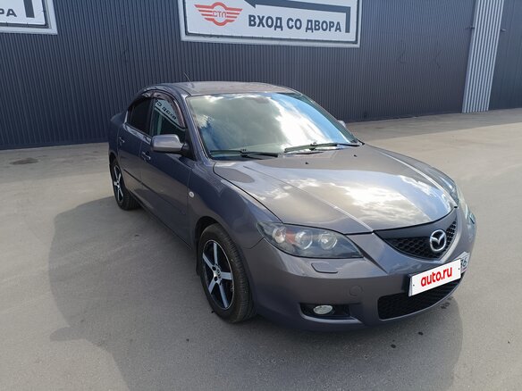2006 Mazda 3 I (BK) Рестайлинг, серый, 559000 рублей - вид 3