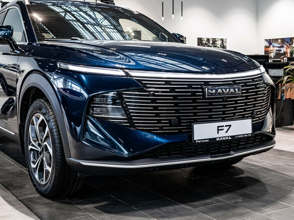 2026 Haval F7 II, синий - вид 29