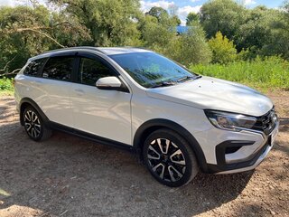 2024 Lada (ВАЗ) Vesta SW Cross I Рестайлинг (NG), белый, 1490000 рублей, вид 1