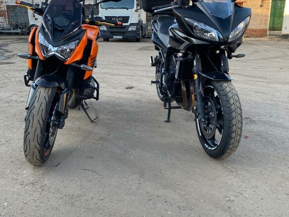 2008 Yamaha FZ6, чёрный - вид 3