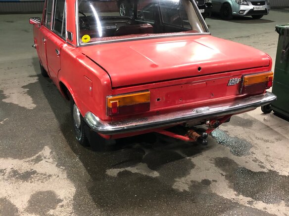 1973 Fiat 125, красный - вид 1