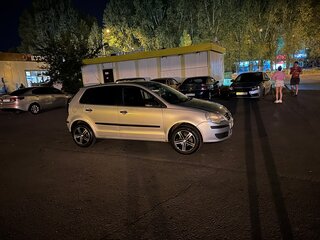 2008 Volkswagen Polo IV Рестайлинг, серебристый, 495000 рублей, вид 3