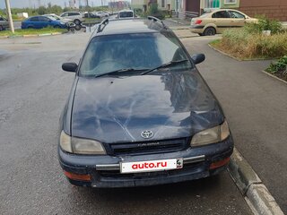 1996 Toyota Caldina I Рестайлинг, синий, 120000 рублей, вид 3