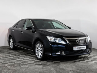 2014 Toyota Camry VII (XV50), чёрный, 1525000 рублей, вид 3