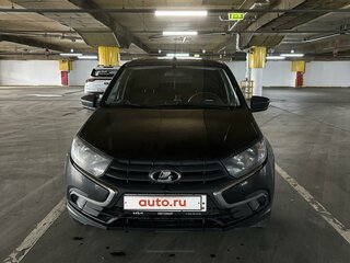 2019 Lada (ВАЗ) Granta I Рестайлинг, чёрный, 680000 рублей, вид 1