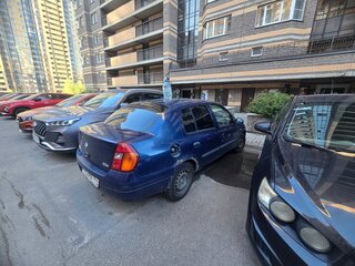 2001 Renault Clio II, синий, 80000 рублей, вид 3