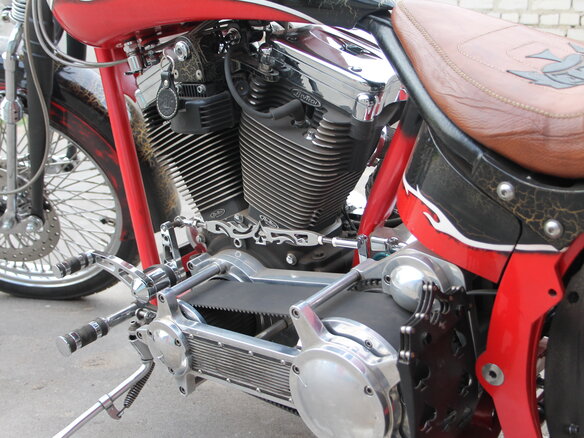 2013 Harley-Davidson Softail Custom, чёрный, 1350000 рублей - вид 12