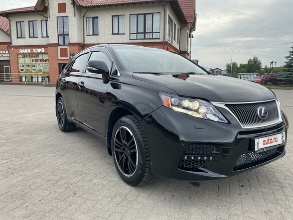 2011 Lexus RX 450h III, чёрный, 3000000 рублей - вид 6