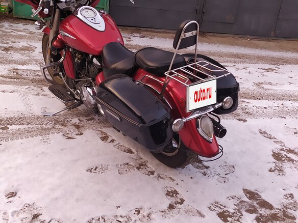 2006 Yamaha XV 1700 Road Star, красный, 550000 рублей - вид 1