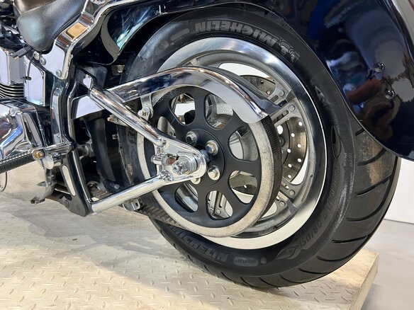 2000 Harley-Davidson Springer Softail, чёрный - вид 25