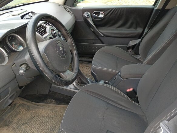 2005 Renault Megane II, серый, 400000 рублей - вид 6