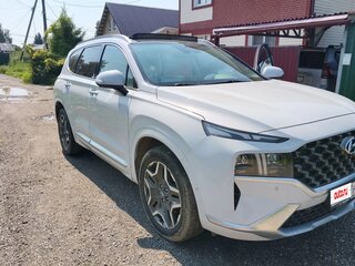 2021 Hyundai Santa Fe IV Рестайлинг, белый, 4860000 рублей, вид 3