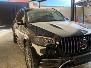 2020 Mercedes-Benz GLS 400 d II (X167), чёрный, 9300000 рублей, вид 2