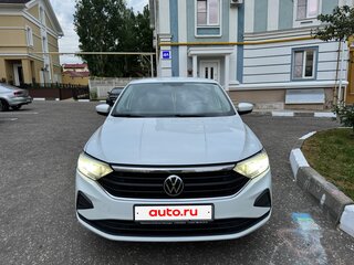 2021 Volkswagen Polo VI, белый, 1750000 рублей, вид 2