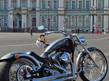 2010 Big Dog Motorcycles Pitbull, синий, 4200000 рублей, вид 2