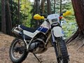 1998 Yamaha XT225 Serow, белый, 195000 рублей