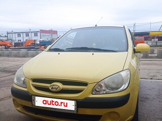 2008 Hyundai Getz I Рестайлинг, жёлтый, 500000 рублей, вид 3