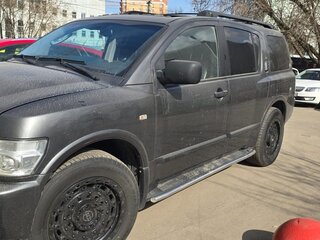 2007 Infiniti QX56 I Рестайлинг, серый, 1990000 рублей, вид 1