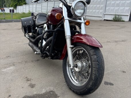 1997 Kawasaki VN800 Vulcan, красный, 330000 рублей, вид 1