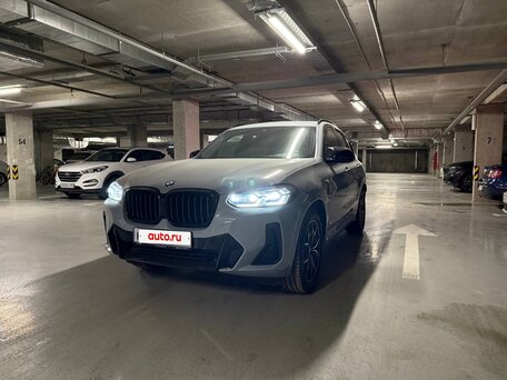 2021 BMW X3 30d xDrive III (G01) Рестайлинг, серый, 7650000 рублей, вид 2