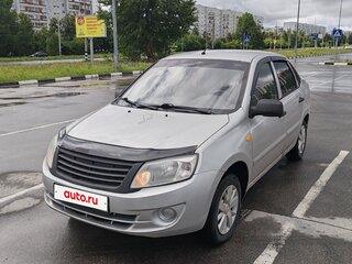 2013 Lada (ВАЗ) Granta I, серебристый, 275000 рублей, вид 1