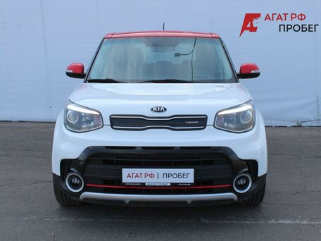 2016 Kia Soul II Рестайлинг, белый, 1200000 рублей, вид 2