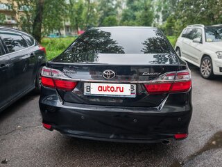 2016 Toyota Camry VII (XV50) Рестайлинг, чёрный, 1750000 рублей, вид 3