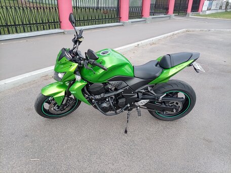 2012 Kawasaki Z 750, зелёный, 450000 рублей, вид 2